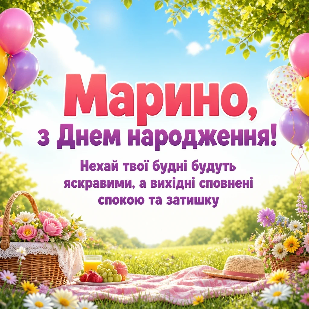 з днем народження марина з днем народження марина