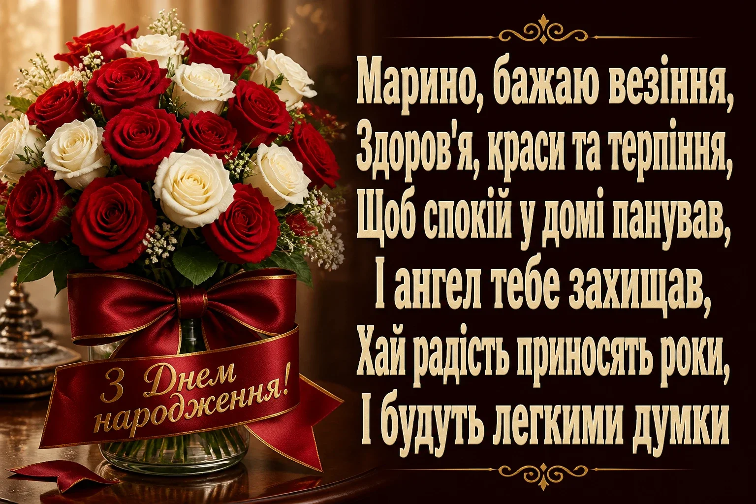 з днем народження марина з днем народження марина