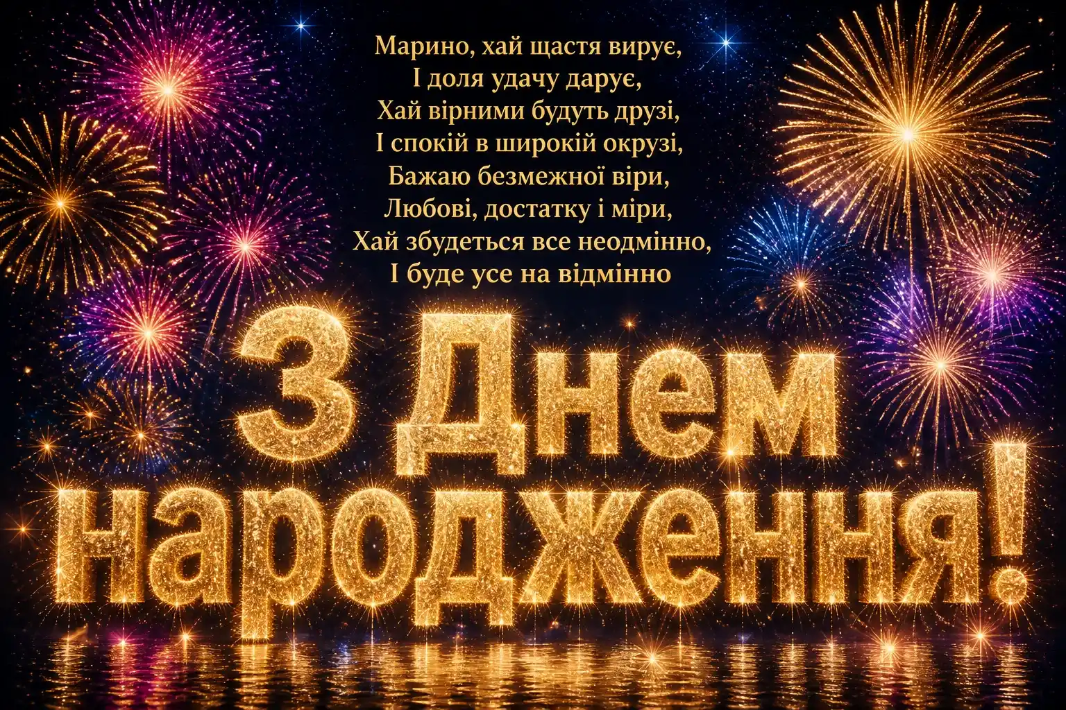 з днем народження марина з днем народження марина