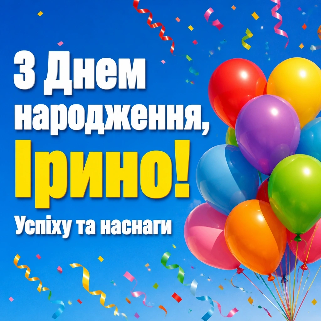 з днем народження ірина з днем народження ірина