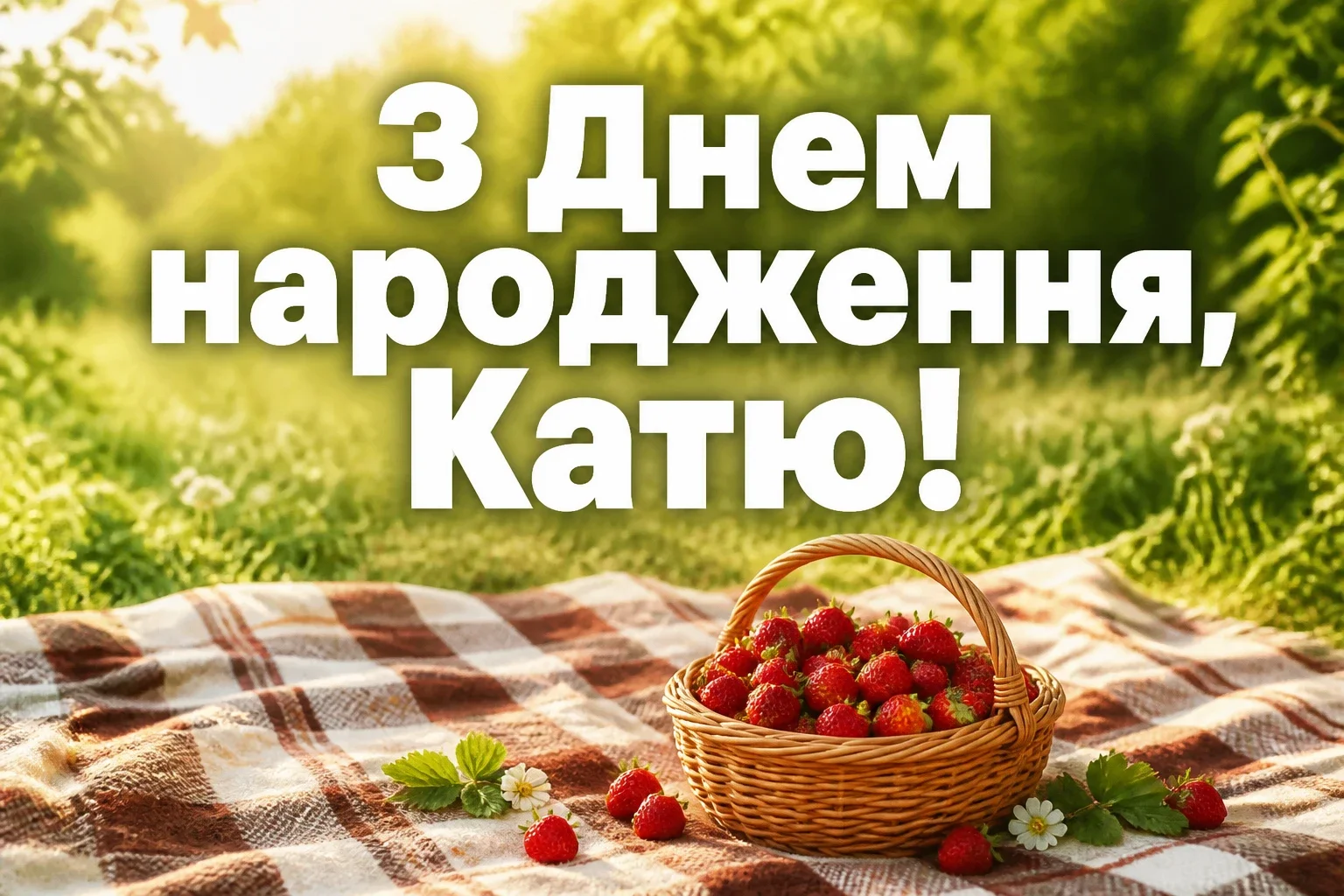 з днем народження катя