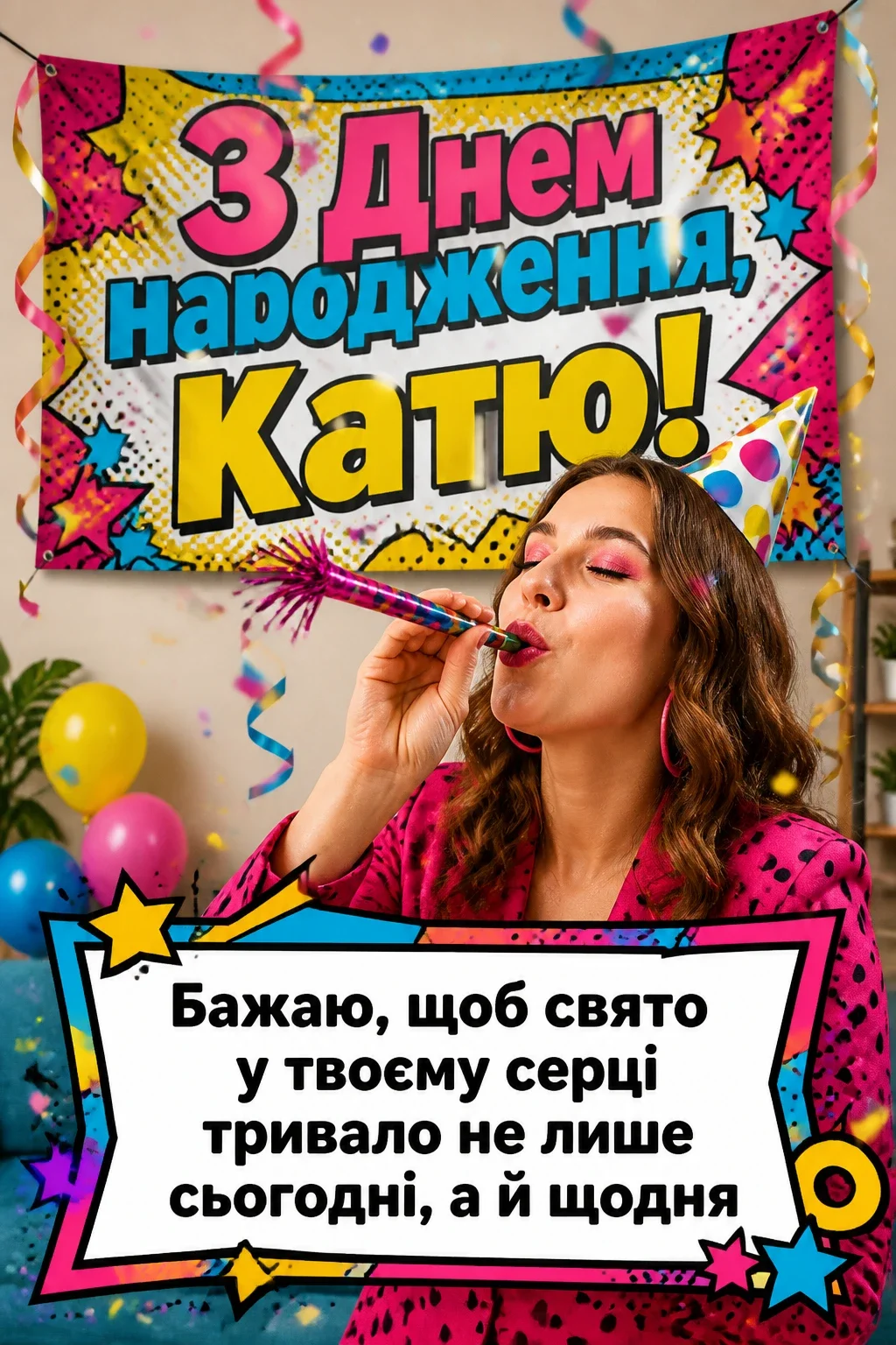 з днем народження катя