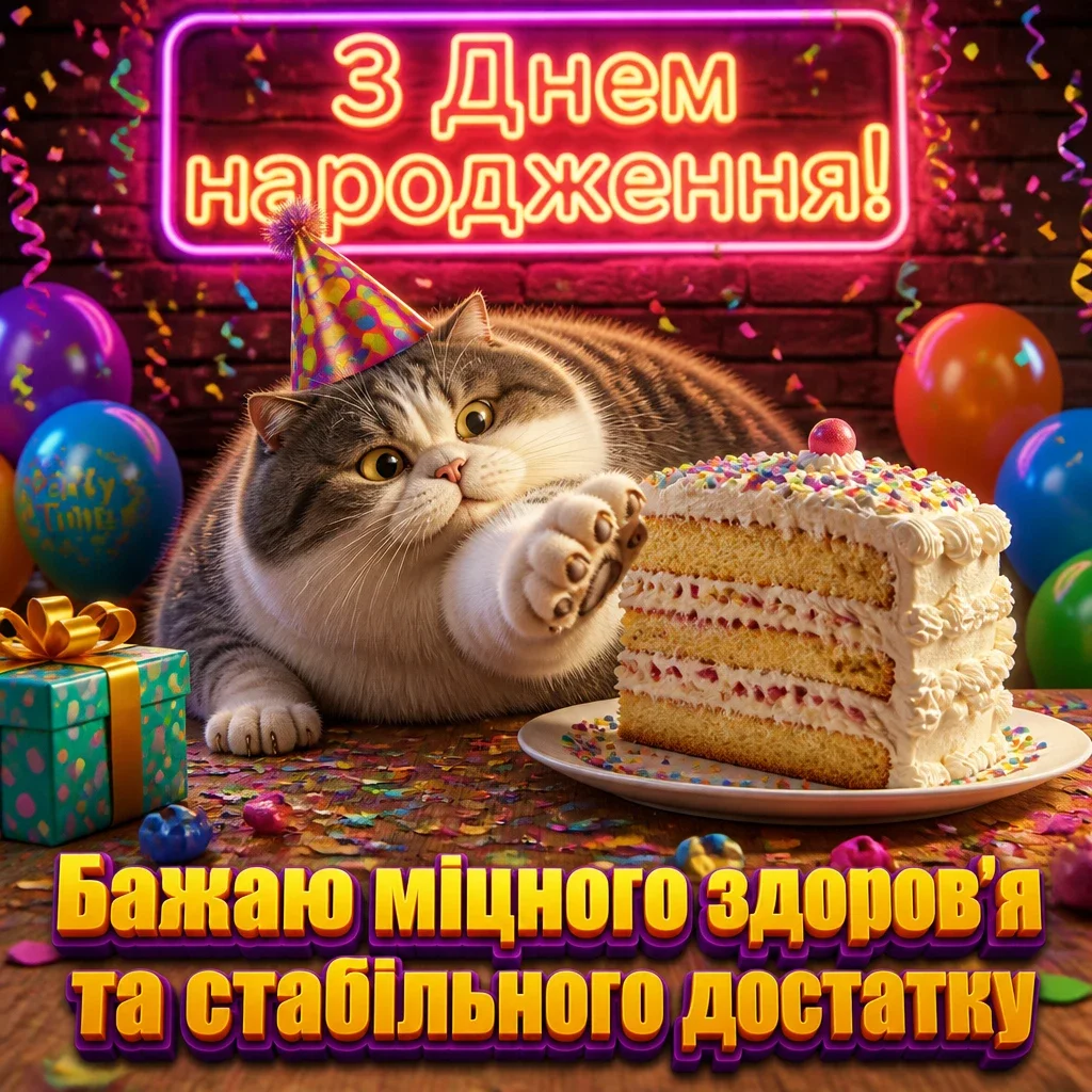 привітання з днем народження кумові