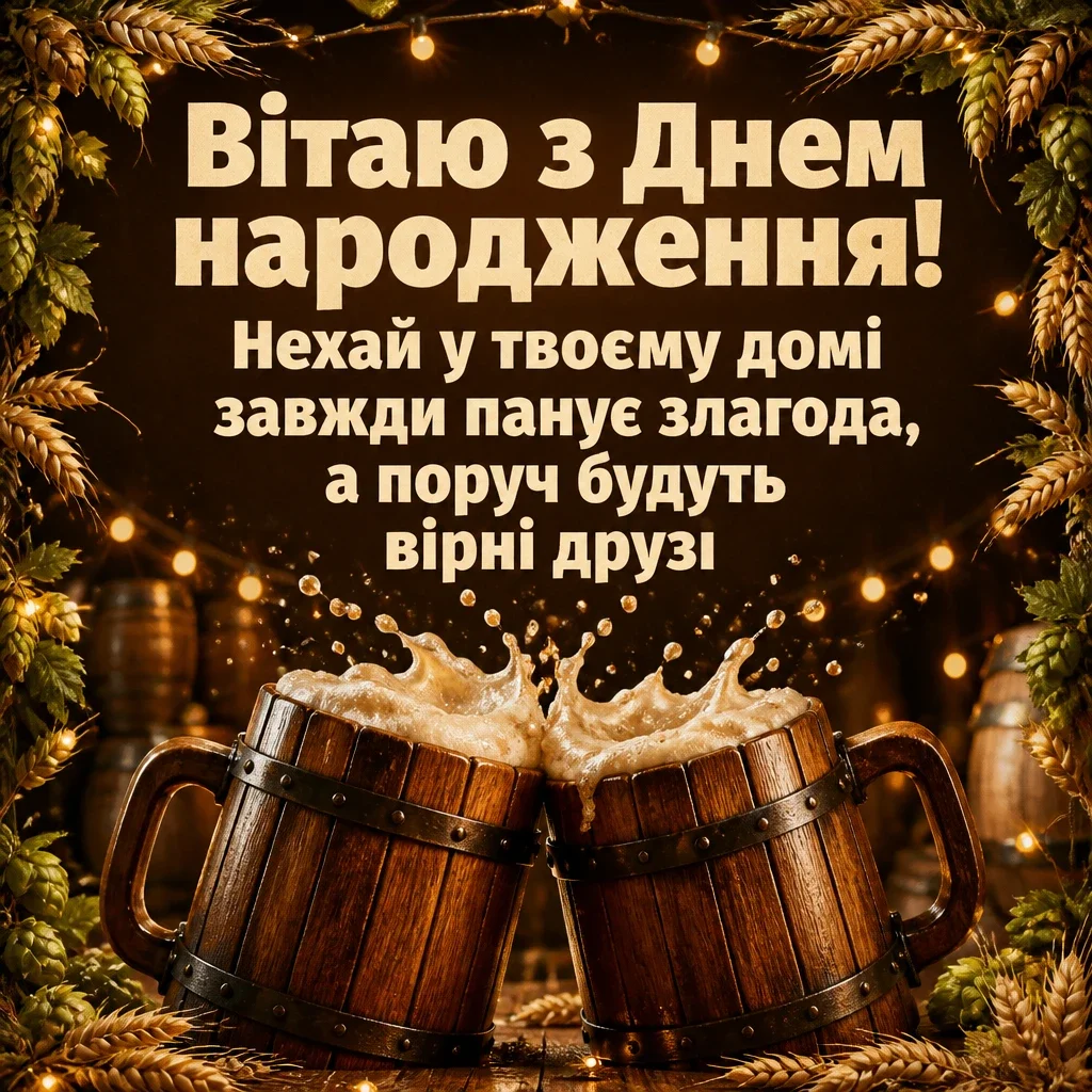 привітання з днем народження кумові