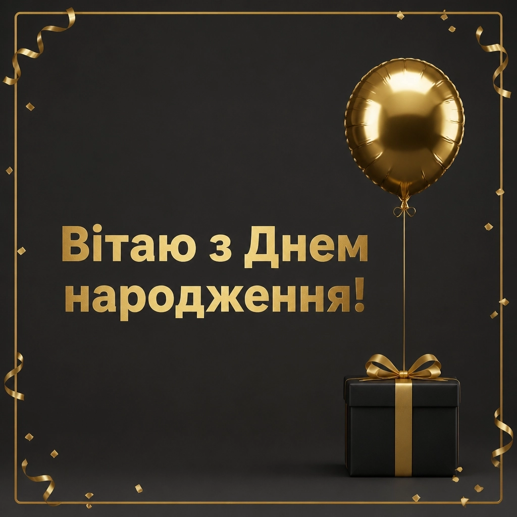 привітання з днем народження кумові