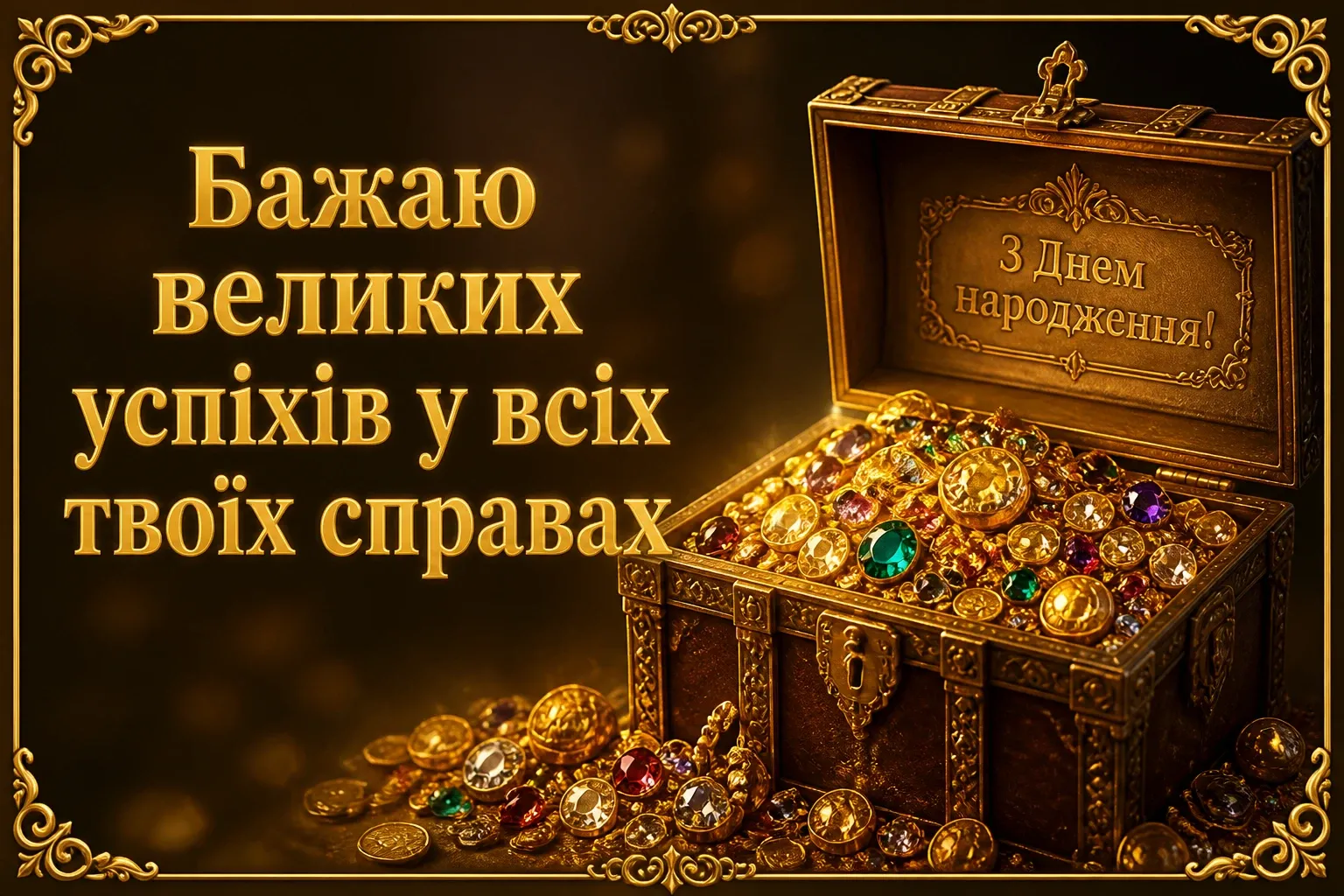 привітання з днем народження кумові