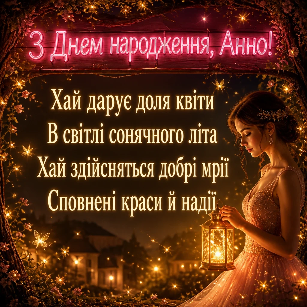 з днем народження анна з днем народження анна