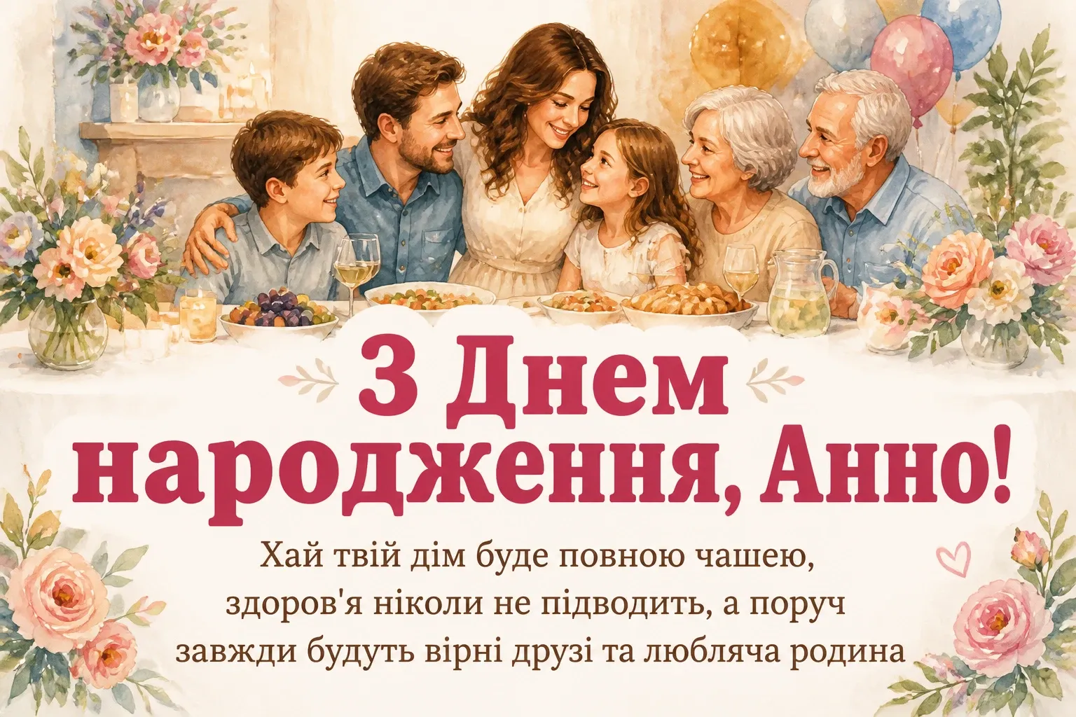 з днем народження анна з днем народження анна