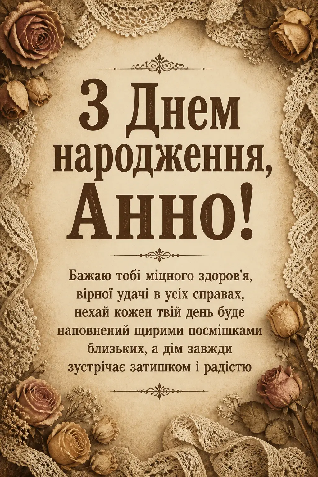 з днем народження анна з днем народження анна