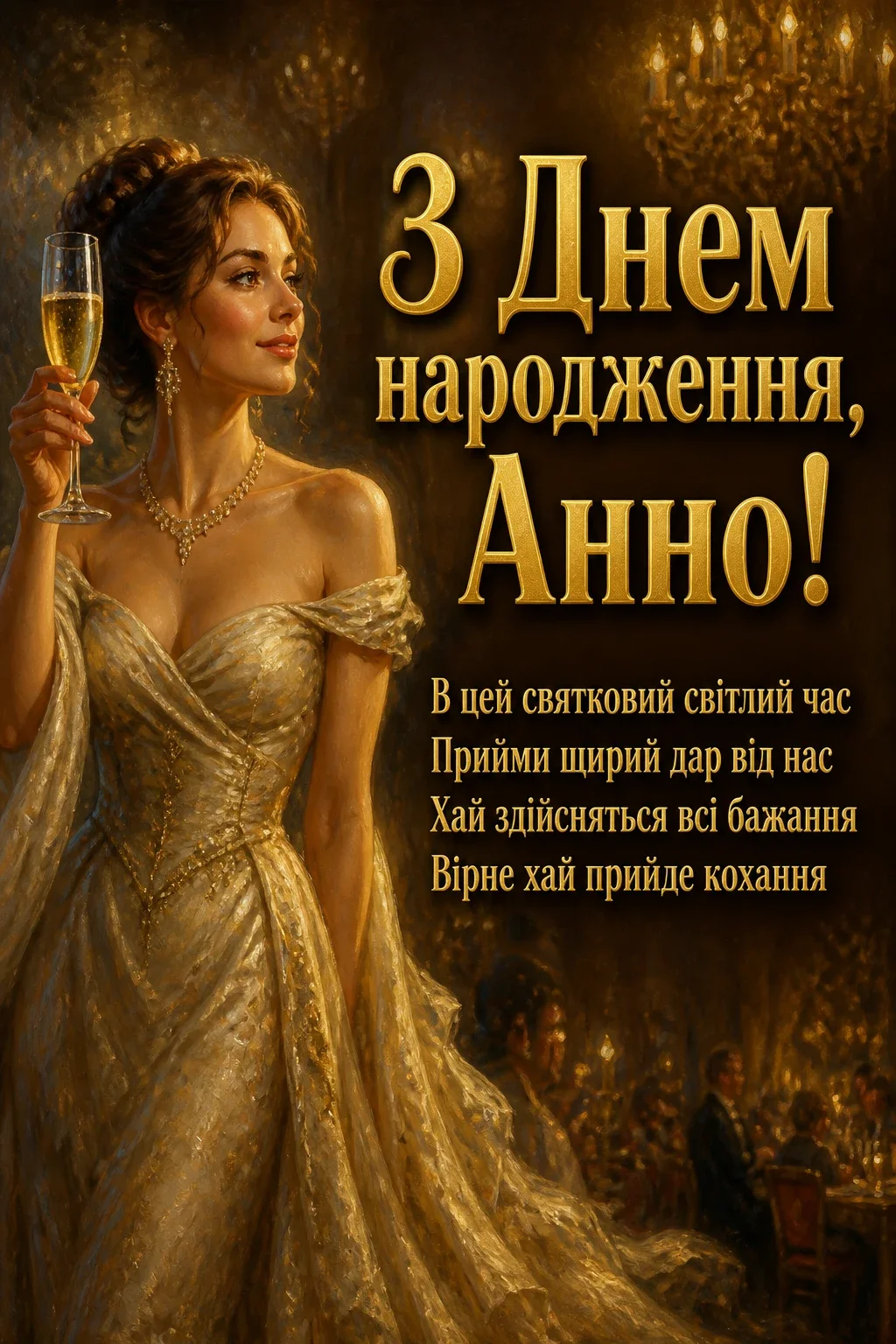 з днем народження анна з днем народження анна