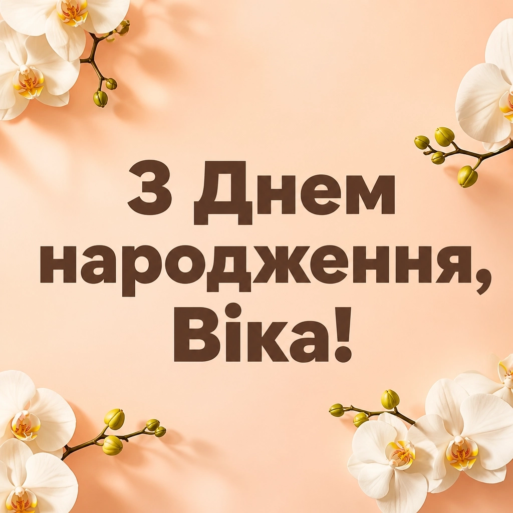 з днем народження віка з днем народження віка
