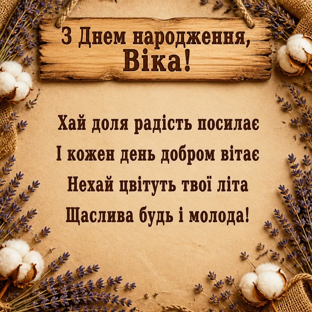з днем народження віка з днем народження віка