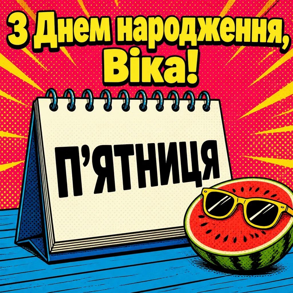 з днем народження віка з днем народження віка
