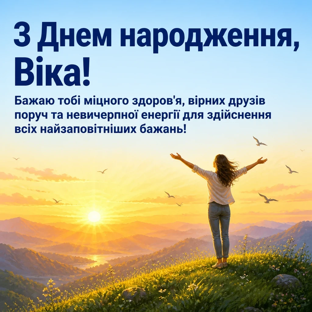 з днем народження віка з днем народження віка