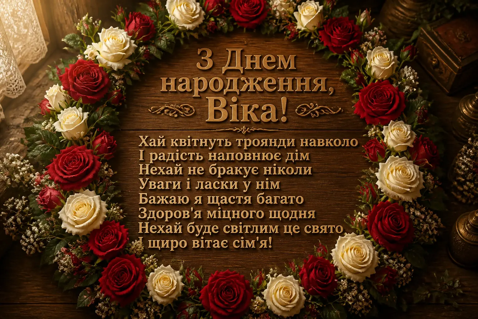 з днем народження віка з днем народження віка
