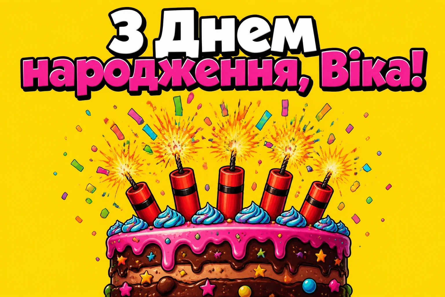 з днем народження віка з днем народження віка