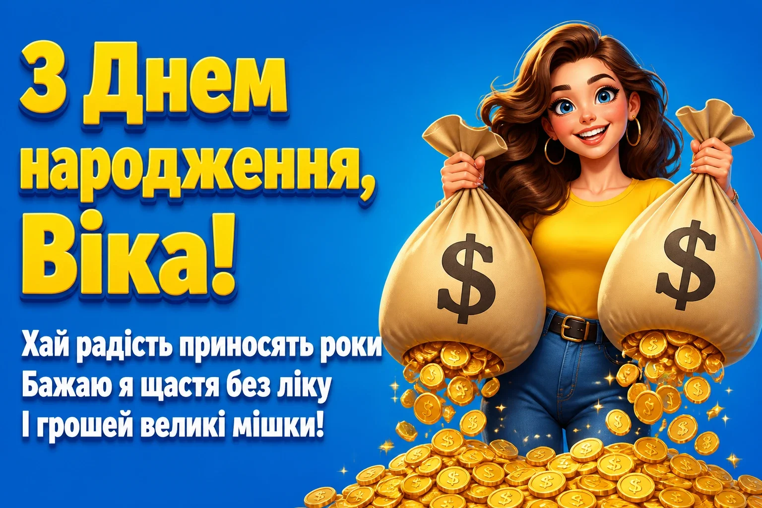 з днем народження віка з днем народження віка