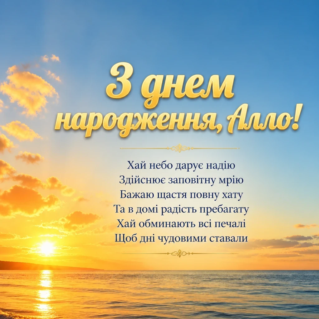 з днем народження алла з днем народження алла