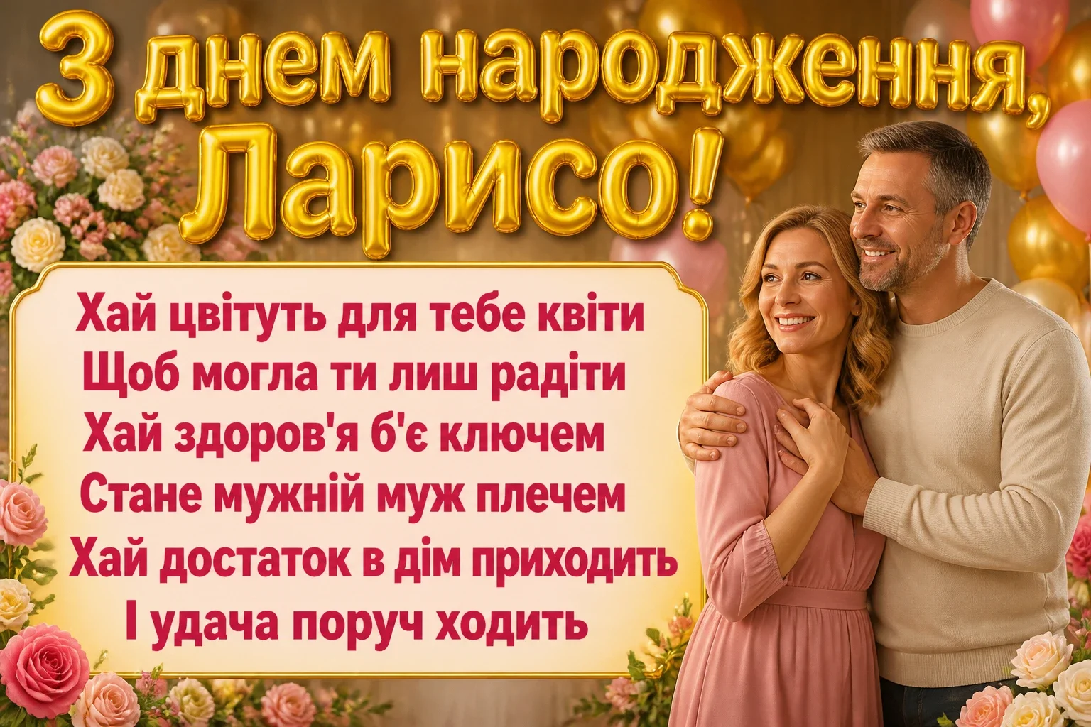 з днем народження лариса з днем народження лариса