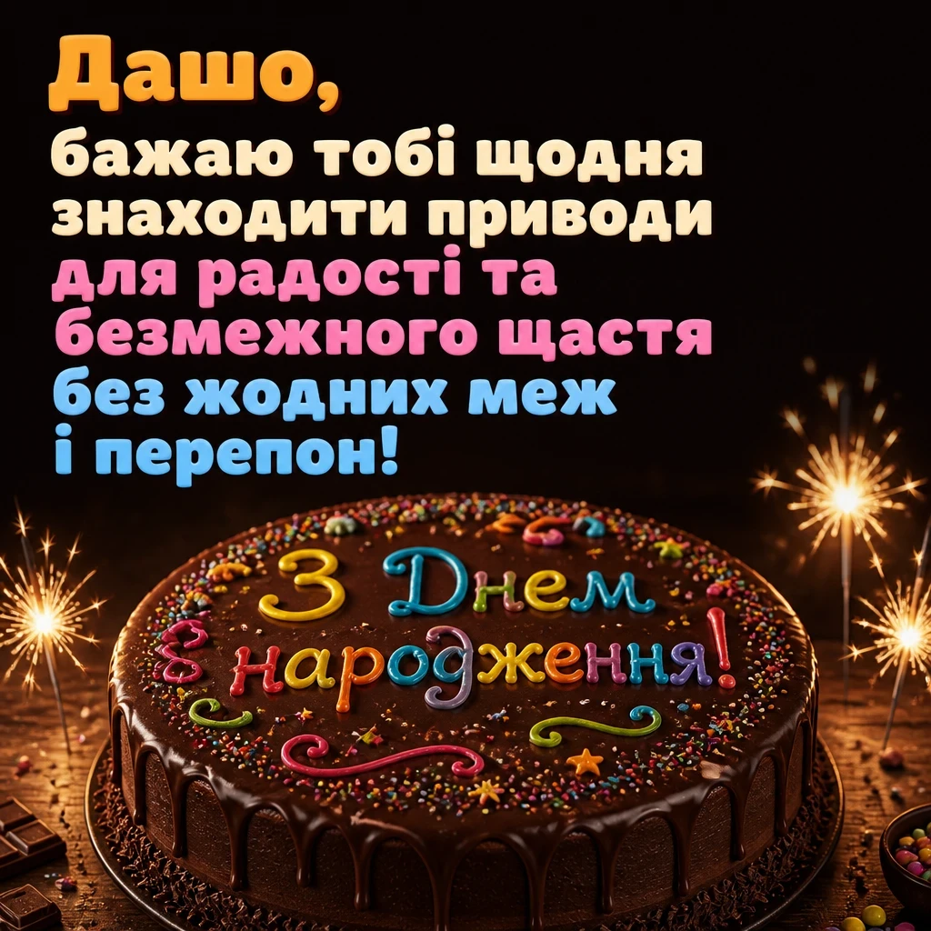 з днем народження даша з днем народження даша
