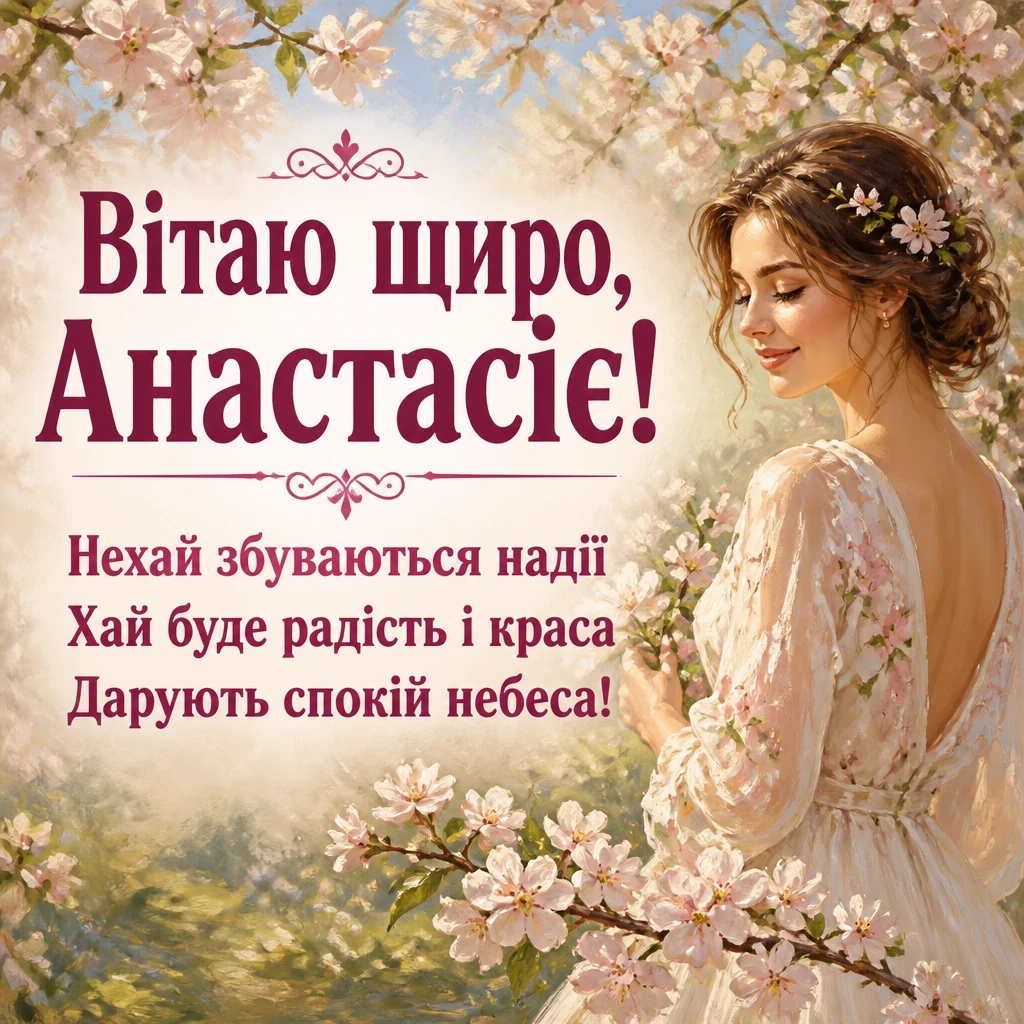 з днем народження анастасія з днем народження анастасія