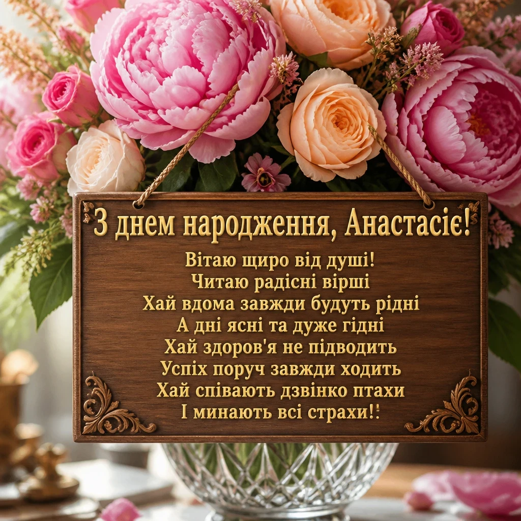 з днем народження анастасія з днем народження анастасія