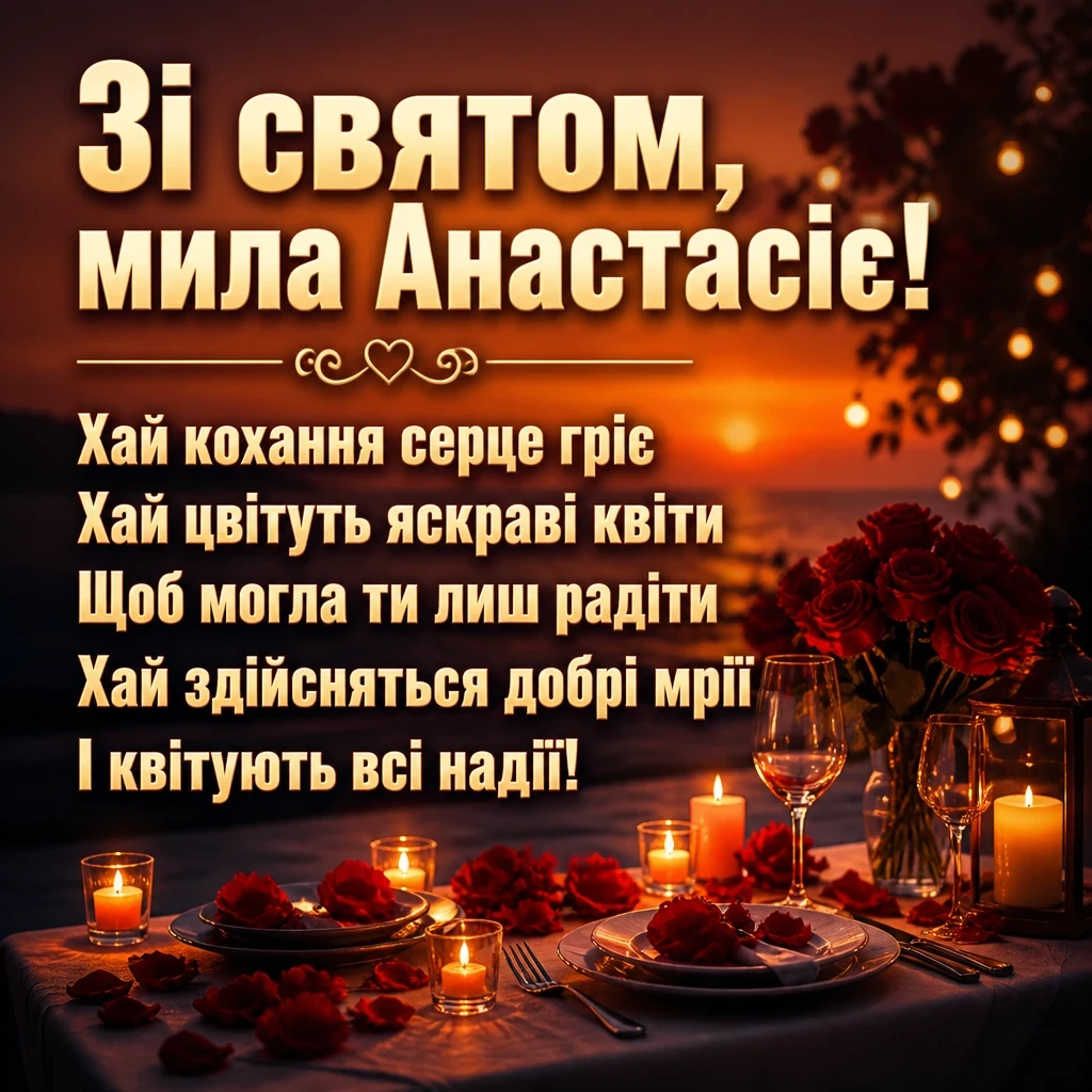 з днем народження анастасія з днем народження анастасія
