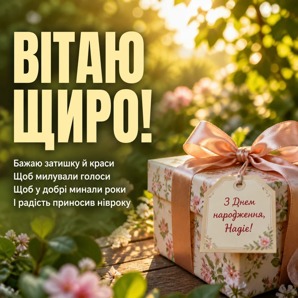 з днем народження надія з днем народження надія