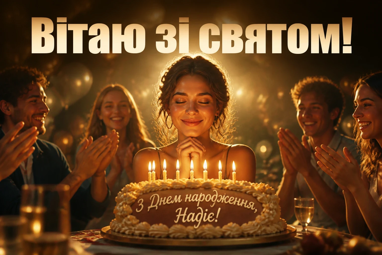 з днем народження надія з днем народження надія