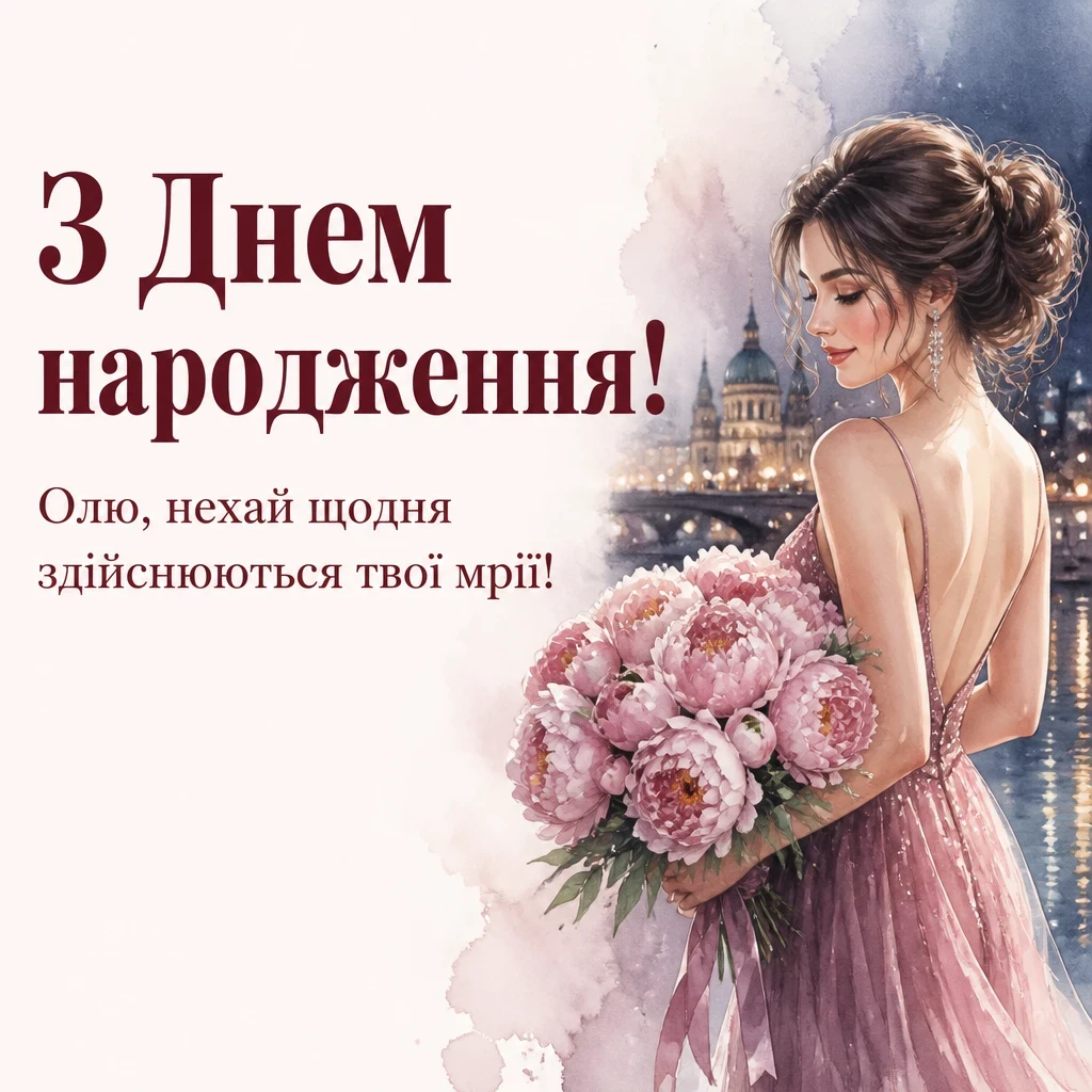 з днем народження ольга з днем народження ольга