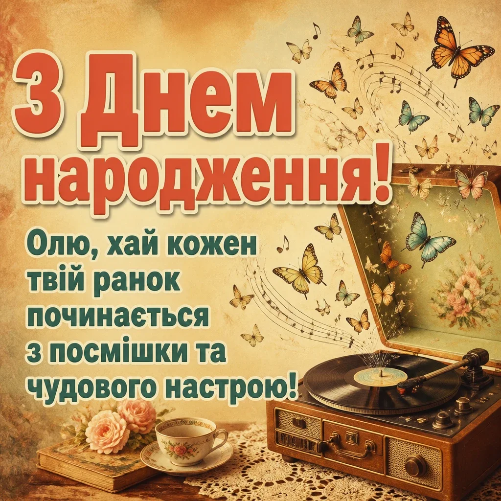 з днем народження ольга з днем народження ольга