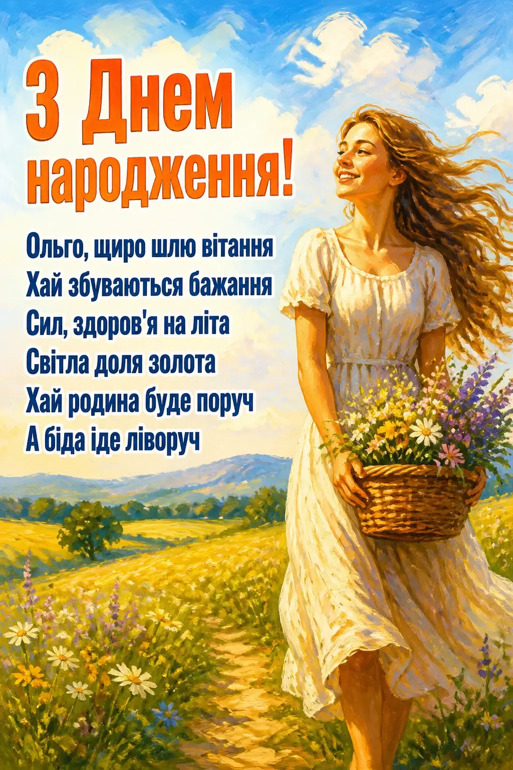 з днем народження ольга з днем народження ольга