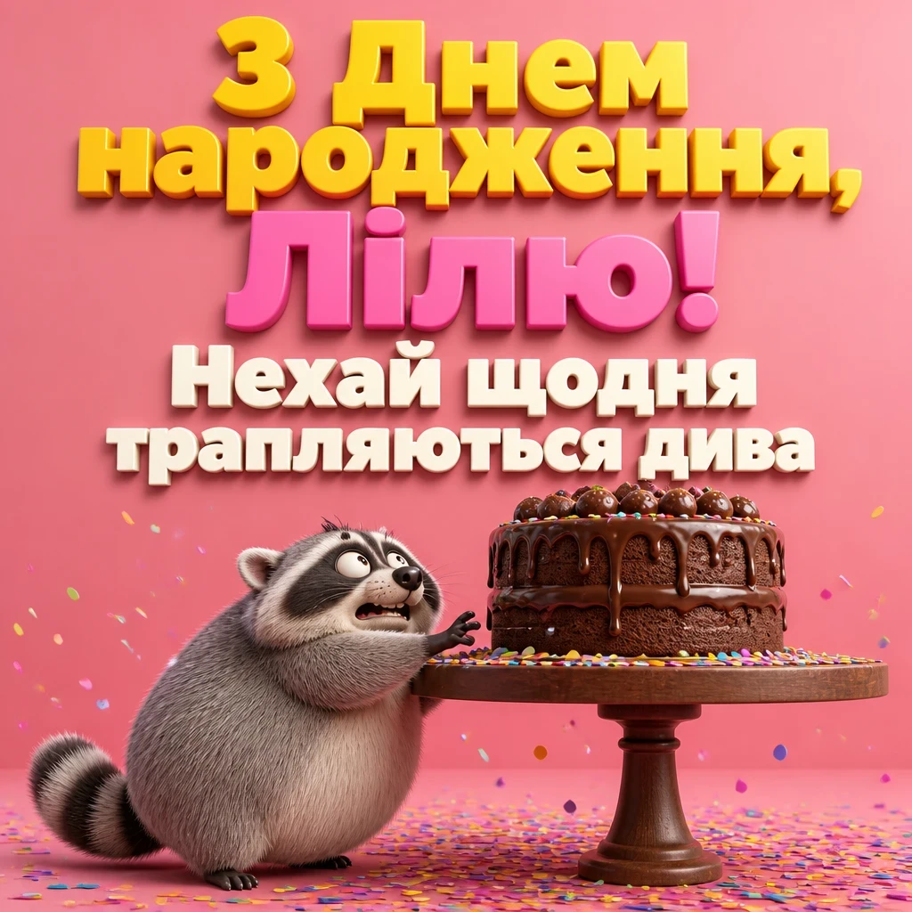 з днем народження ліля з днем народження ліля