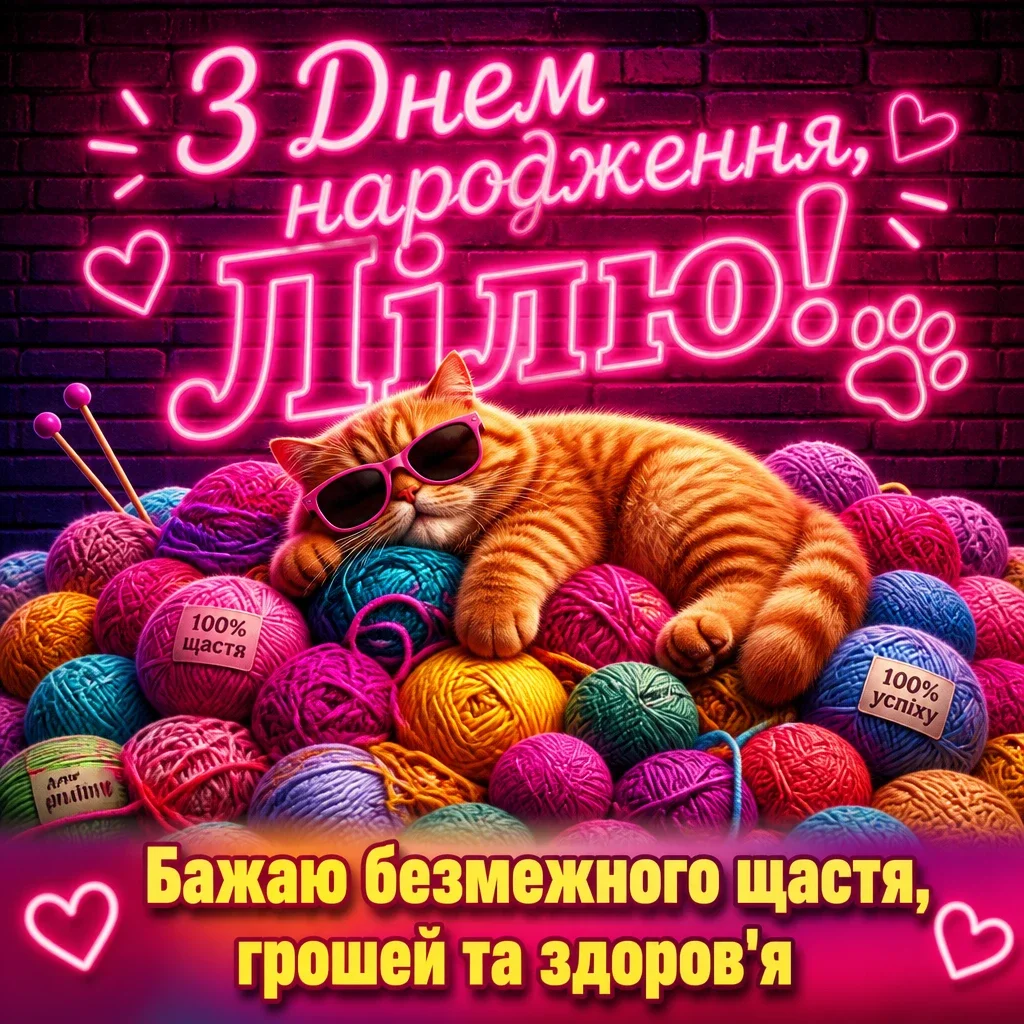 з днем народження ліля з днем народження ліля