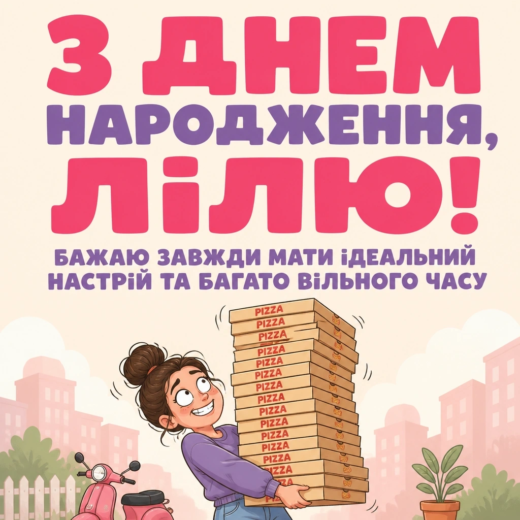 з днем народження ліля з днем народження ліля