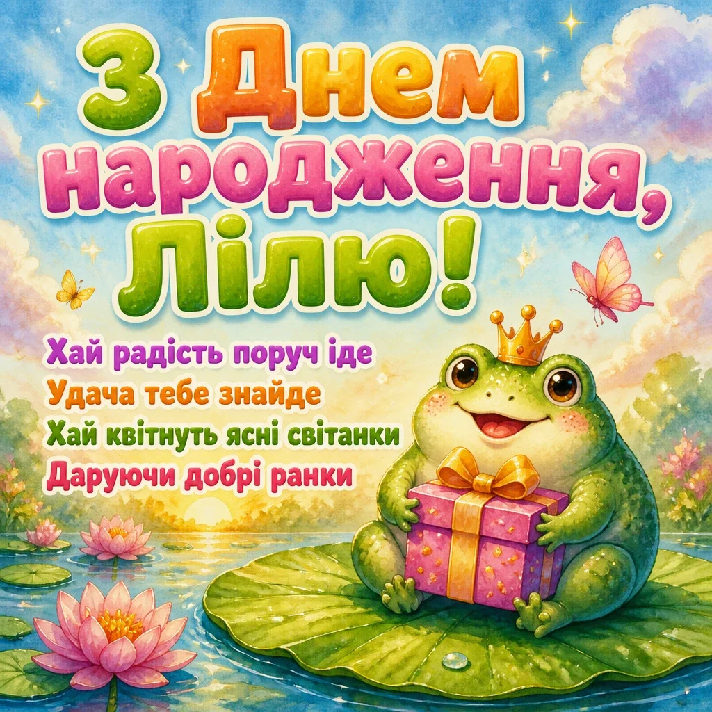 з днем народження ліля з днем народження ліля