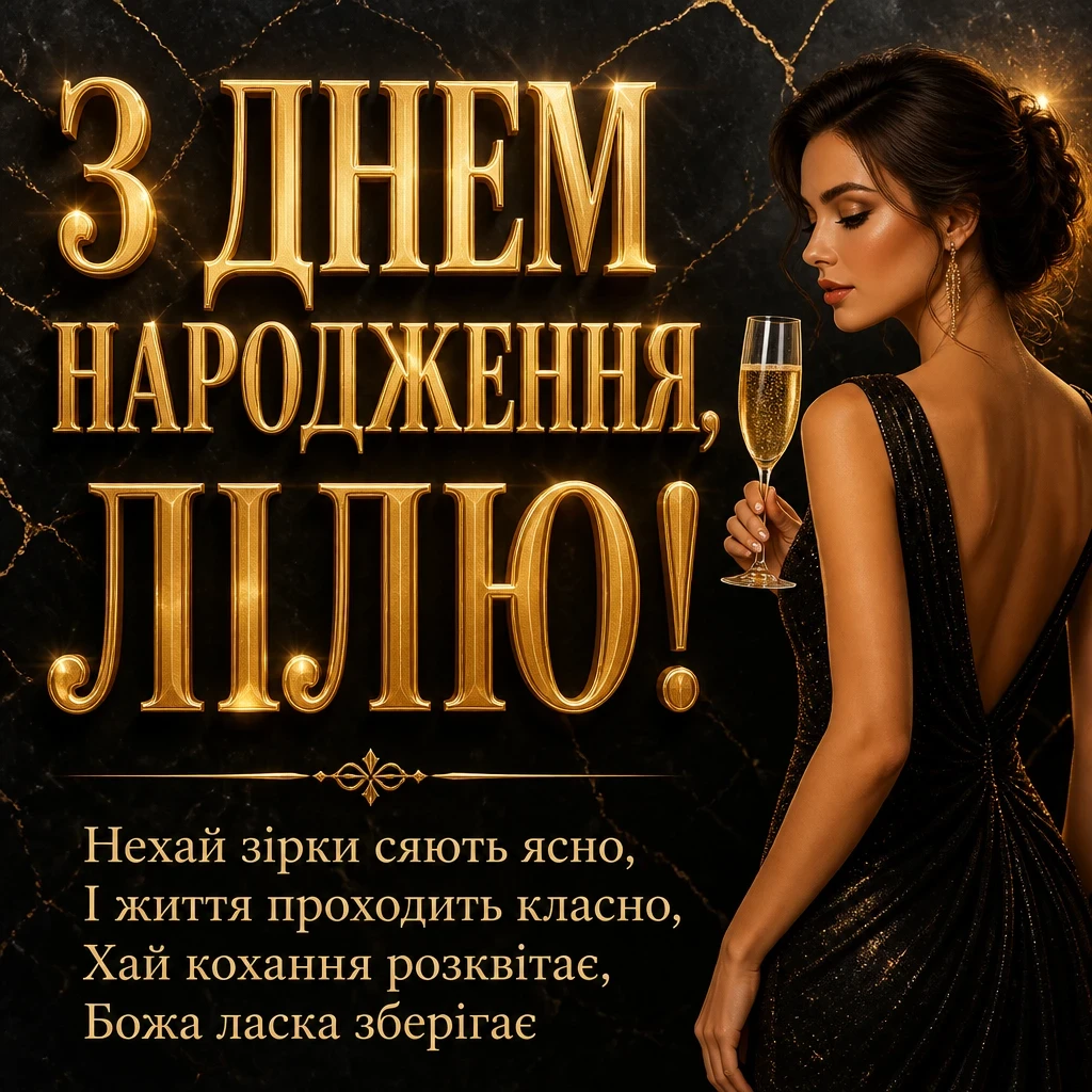 з днем народження ліля з днем народження ліля