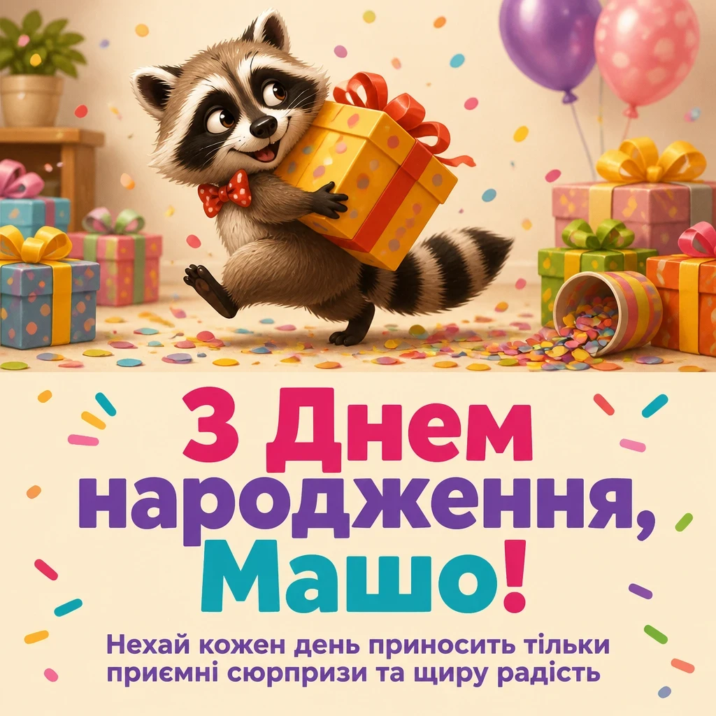 з днем народження маша з днем народження маша