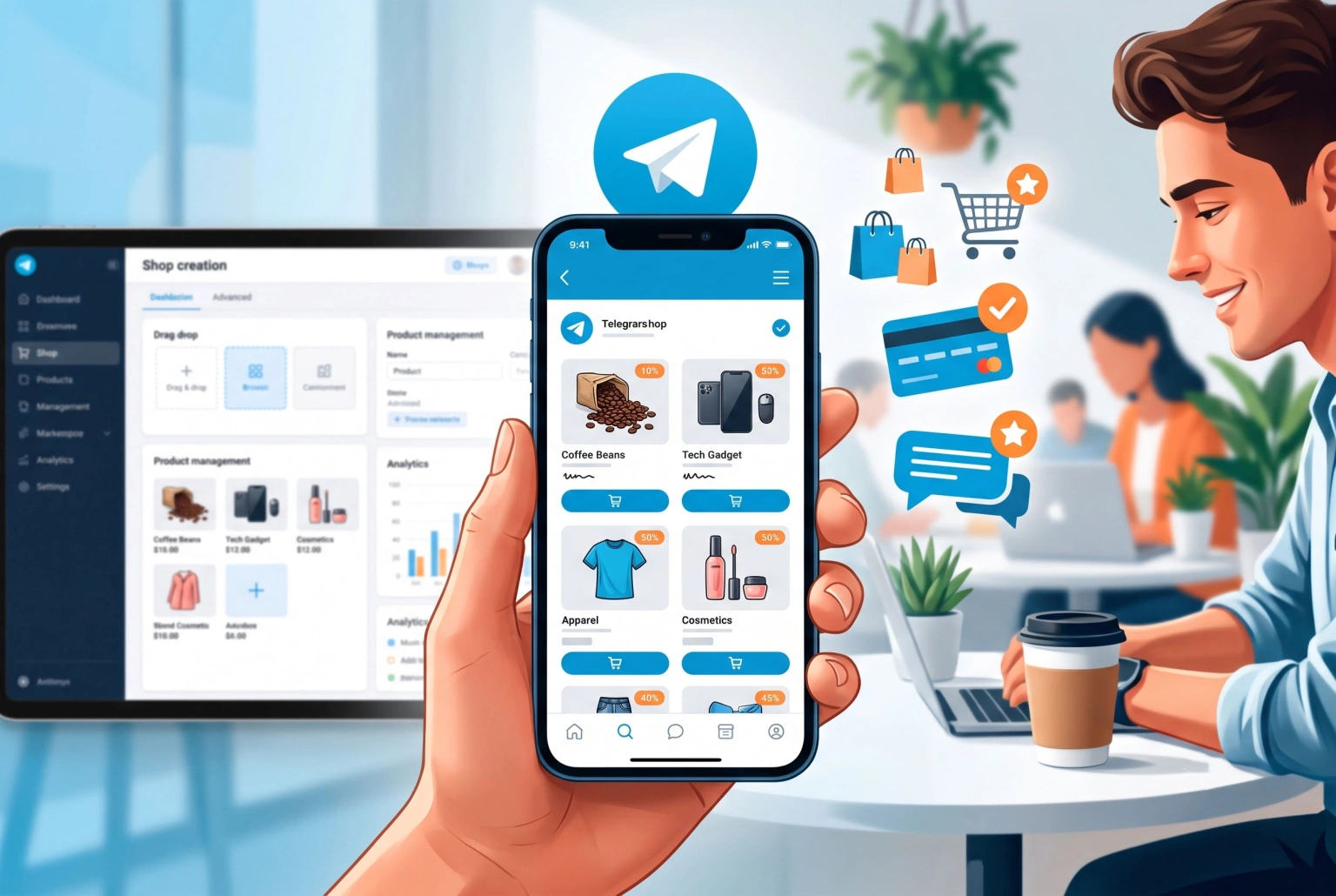Лучший конструктор интернет-магазинов в Telegram: как быстро запустить продажи