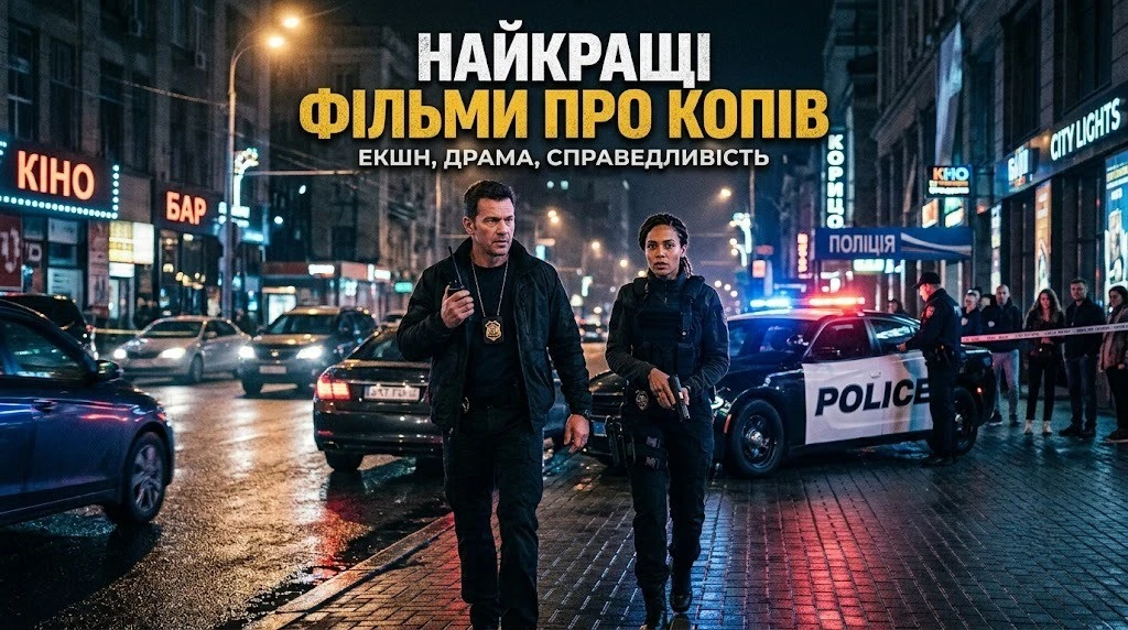Кращі фільми про копів для напруженого вечора